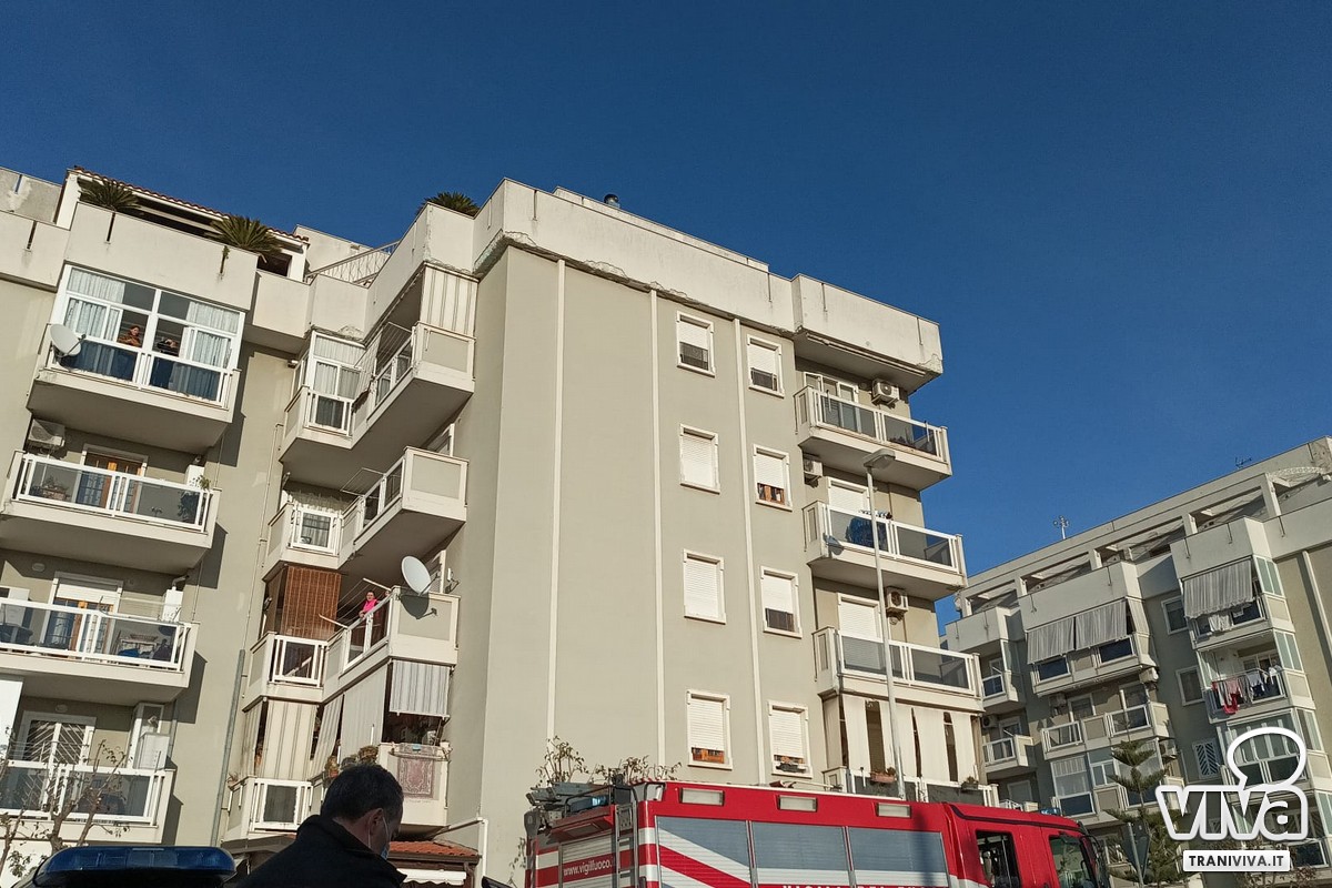 Incendio in via Tolomeo
