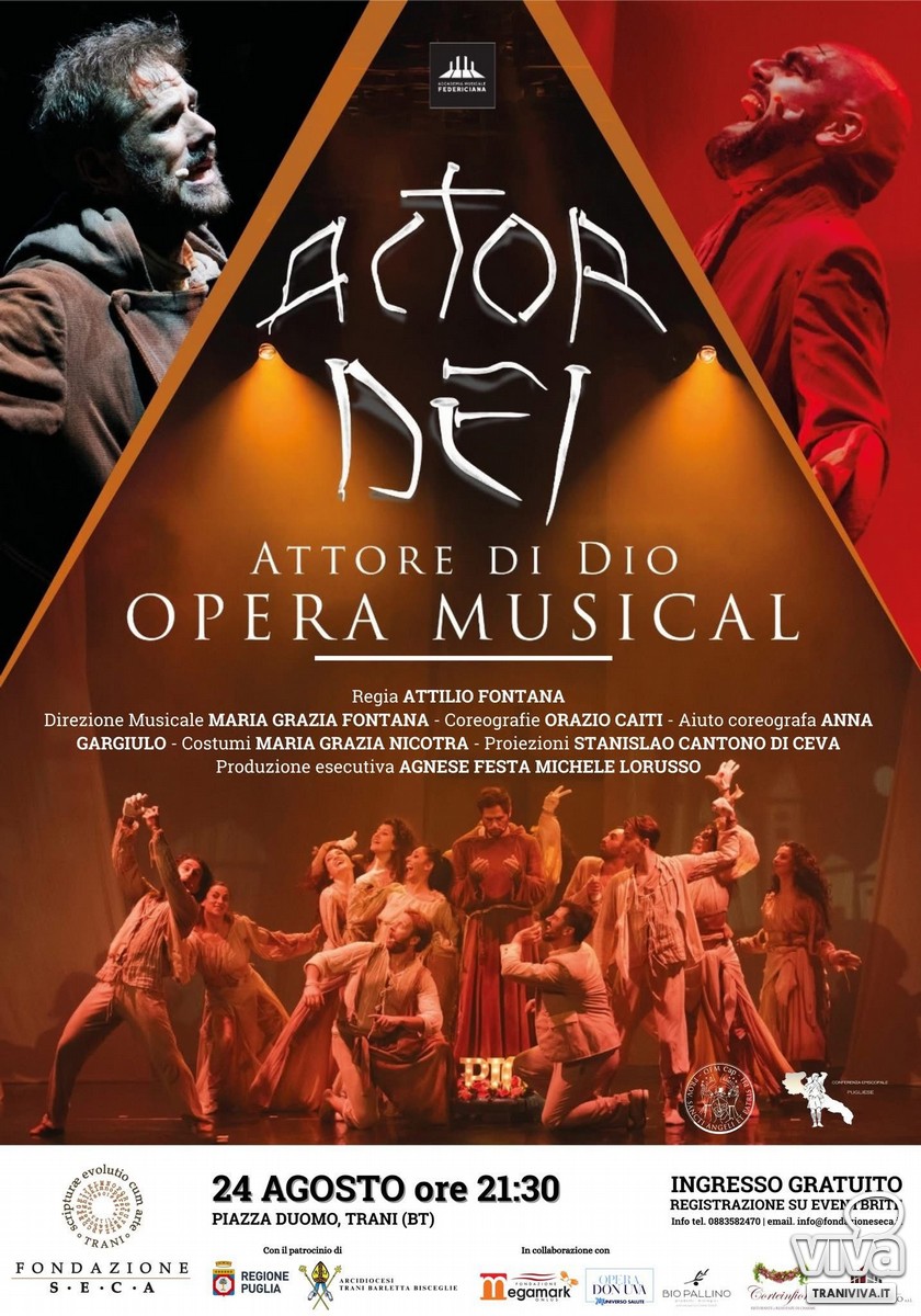 Fondazone seca Actor Dei, lo spettacolo ispirato a Padre Pio