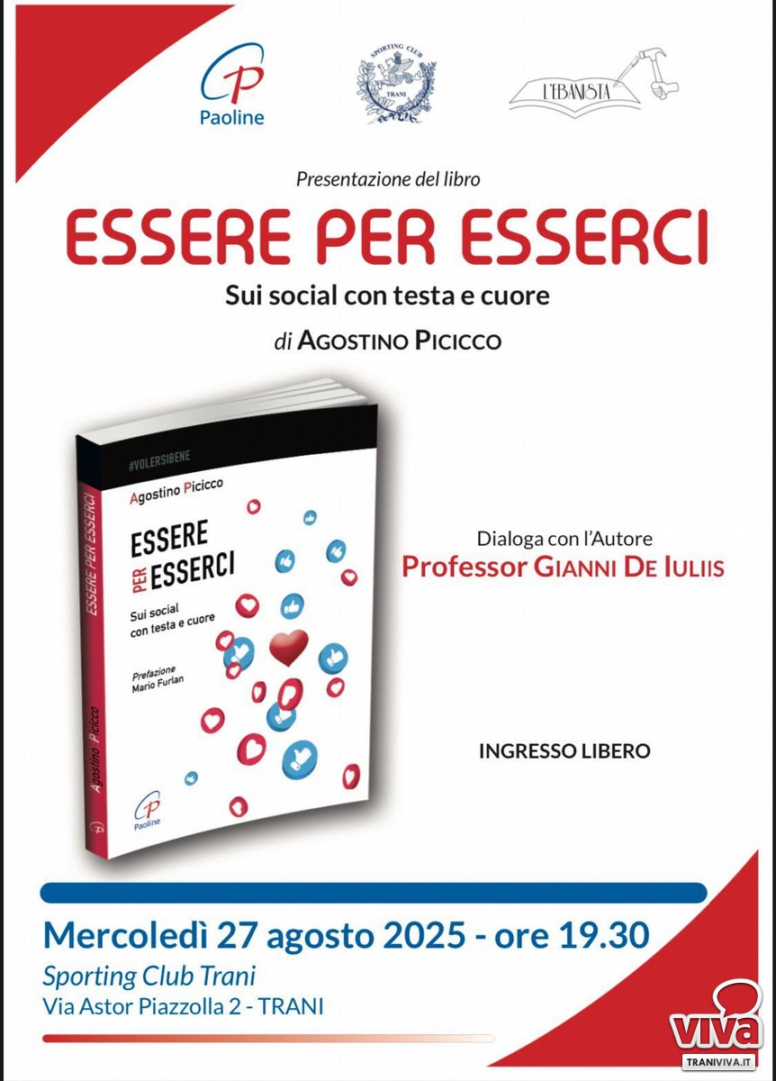 Agostino Picicco presenta a Trani la sua guida alla comunicazione digitale