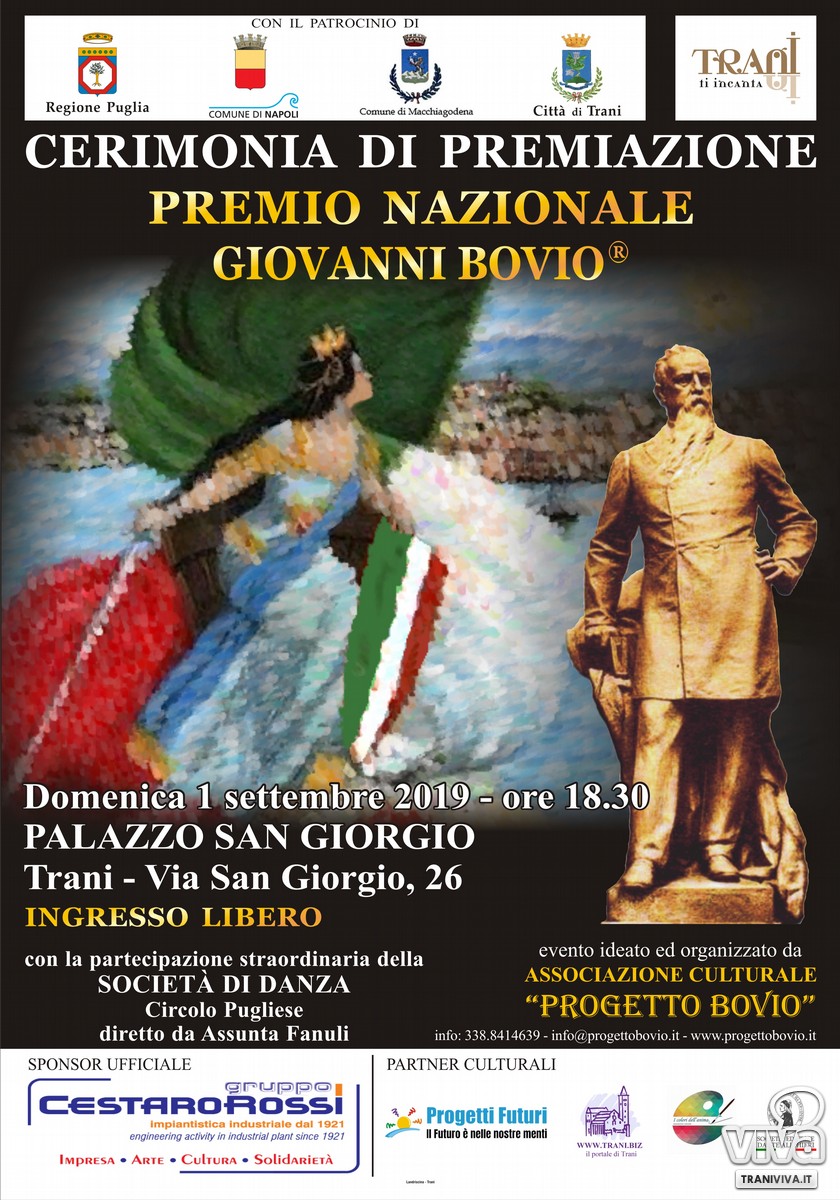 Manifesto Premio Nazionale Giovanni Bovio