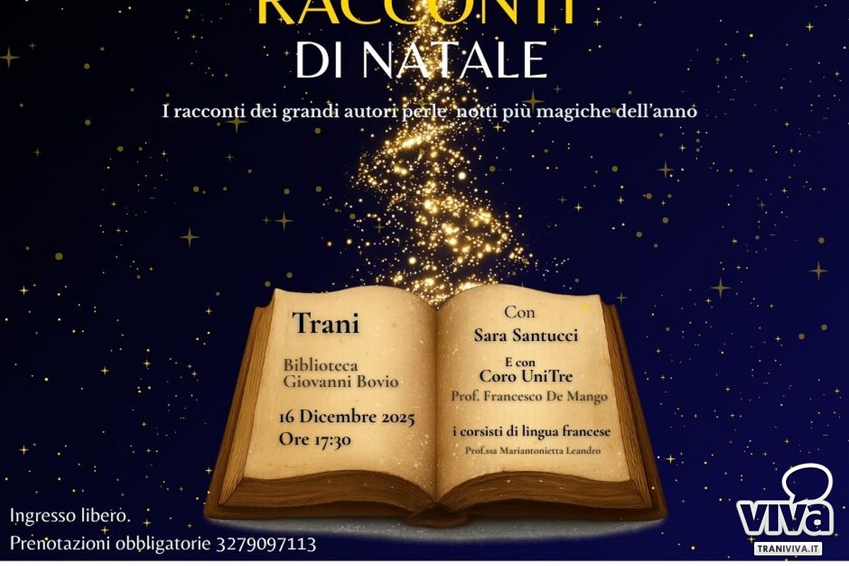La Magia del Natale in Scena alla Biblioteca Bovio di Trani