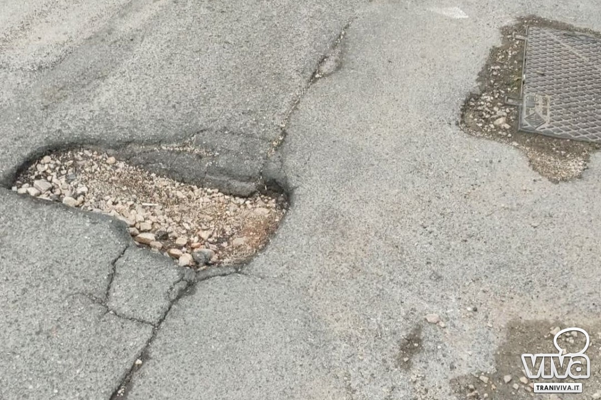 Trani - Le strade e le buche