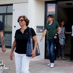 Il calciatore juventino Paolo de Ceglie in visita a Trani