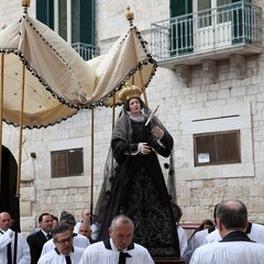 Dopo il restauro, l’Addolorata torna a casa