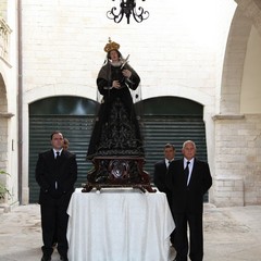 Dopo il restauro, l’Addolorata torna a casa