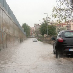 Allagamenti e disagi in tutta la città