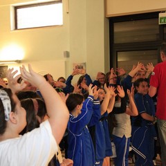 Trani a lezione di volley da Andrea Lucchetta