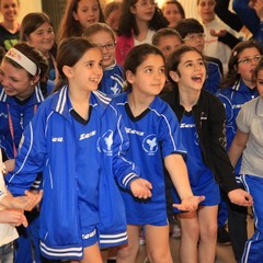 Trani a lezione di volley da Andrea Lucchetta