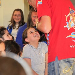 Trani a lezione di volley da Andrea Lucchetta