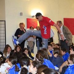 Trani a lezione di volley da Andrea Lucchetta