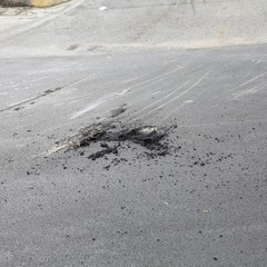 Autobus bloccato sulla rampa della 16 bis