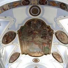 Chiesa di Santa Chiara durante i lavori di restauro