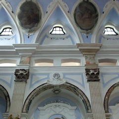 Chiesa di Santa Chiara durante i lavori di restauro