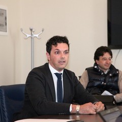 Conferenza stampa a Palazzo di città