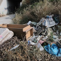Rifiuti pericolosi abbandonati in contrada Carrara delle monache