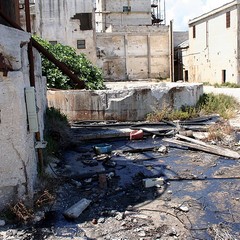 Blitz di TraniViva nell'ex distilleria Angelini