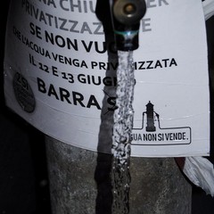 Trani, tutte le fontane pubbliche sigillate nella notte