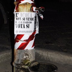 Trani, tutte le fontane pubbliche sigillate nella notte