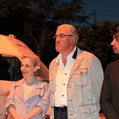 Inaugurazione della fontana sulla rotatoria di via Istria