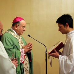 San Magno, prima messa nei locali di via Almirante