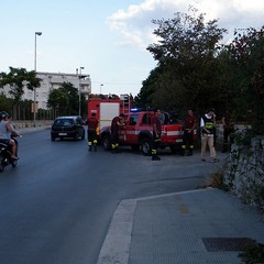 Incendio in via Superga