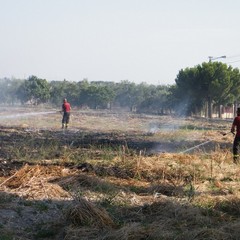 Incendio in via Martiri di Palermo