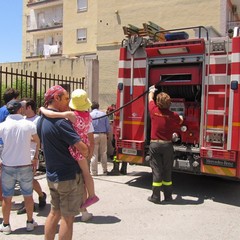 Incendio in via Vecchi