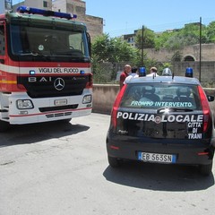 Incendio in via Vecchi