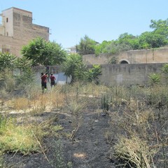 Incendio in via Vecchi