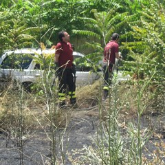Incendio in via Vecchi