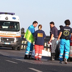 Incidente sulla 16 bis a Trani