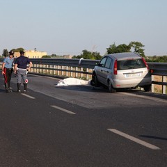 Incidente sulla 16 bis a Trani