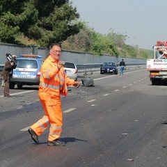 Trani, incidente spettacolare nei pressi di Boccadoro