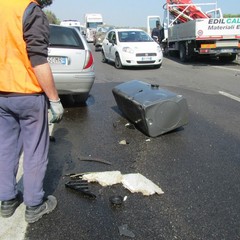 Trani, incidente spettacolare nei pressi di Boccadoro