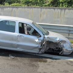 Trani, incidente spettacolare nei pressi di Boccadoro