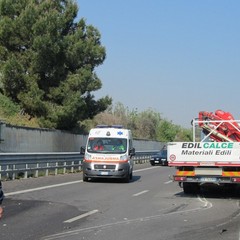 Trani, incidente spettacolare nei pressi di Boccadoro