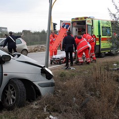 Incidente sulla strada provinciale Trani-Andria