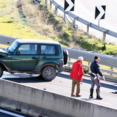 Incidente multiplo sulla 16 bis