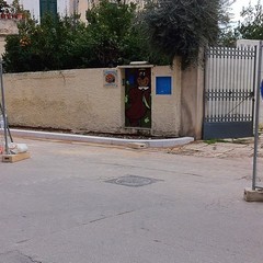 Lavori in via Sant'Annibale Maria di Francia