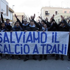 Crisi Fortis Trani, manifestazione dei tifosi