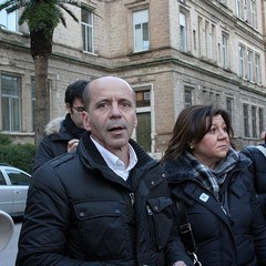 Crisi Fortis Trani, manifestazione dei tifosi