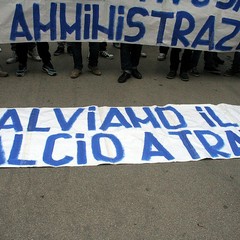 Crisi Fortis Trani, manifestazione dei tifosi