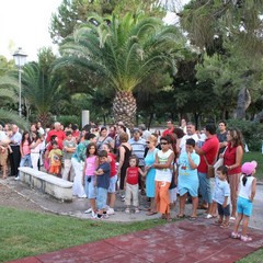 Inaugurazione del parco giochi nella villa comunale di Trani