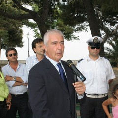 Inaugurazione del parco giochi nella villa comunale di Trani
