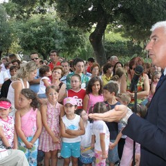 Inaugurazione del parco giochi nella villa comunale di Trani