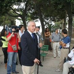 Inaugurazione del parco giochi nella villa comunale di Trani