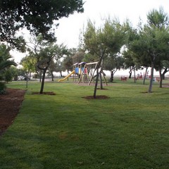 Inaugurazione del parco giochi nella villa comunale di Trani