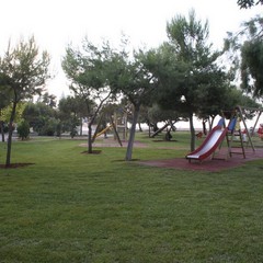 Inaugurazione del parco giochi nella villa comunale di Trani