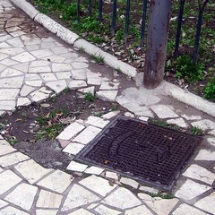 Degrado in piazza della Repubblica