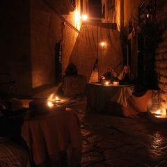 Presepe vivente 2010 nel centro storico di Trani